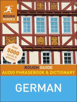 cover image of Rough Guide Audio Phrasebook and Dictionary--German